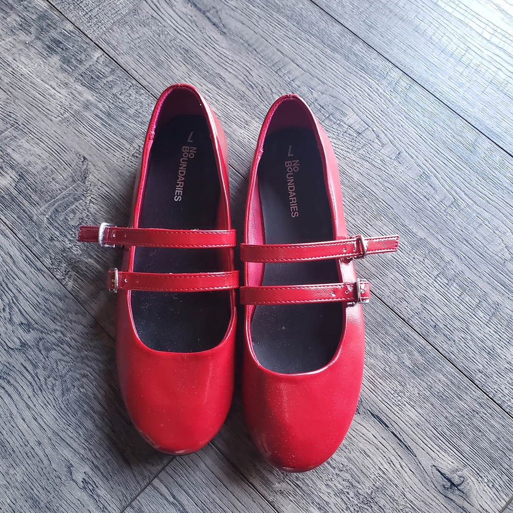 No Boundaries Red Mary Jane Shoes